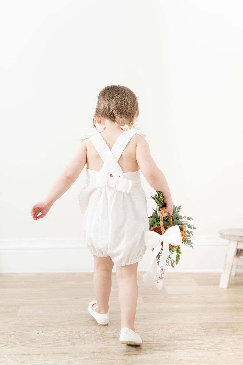 Emerson Romper in Linen