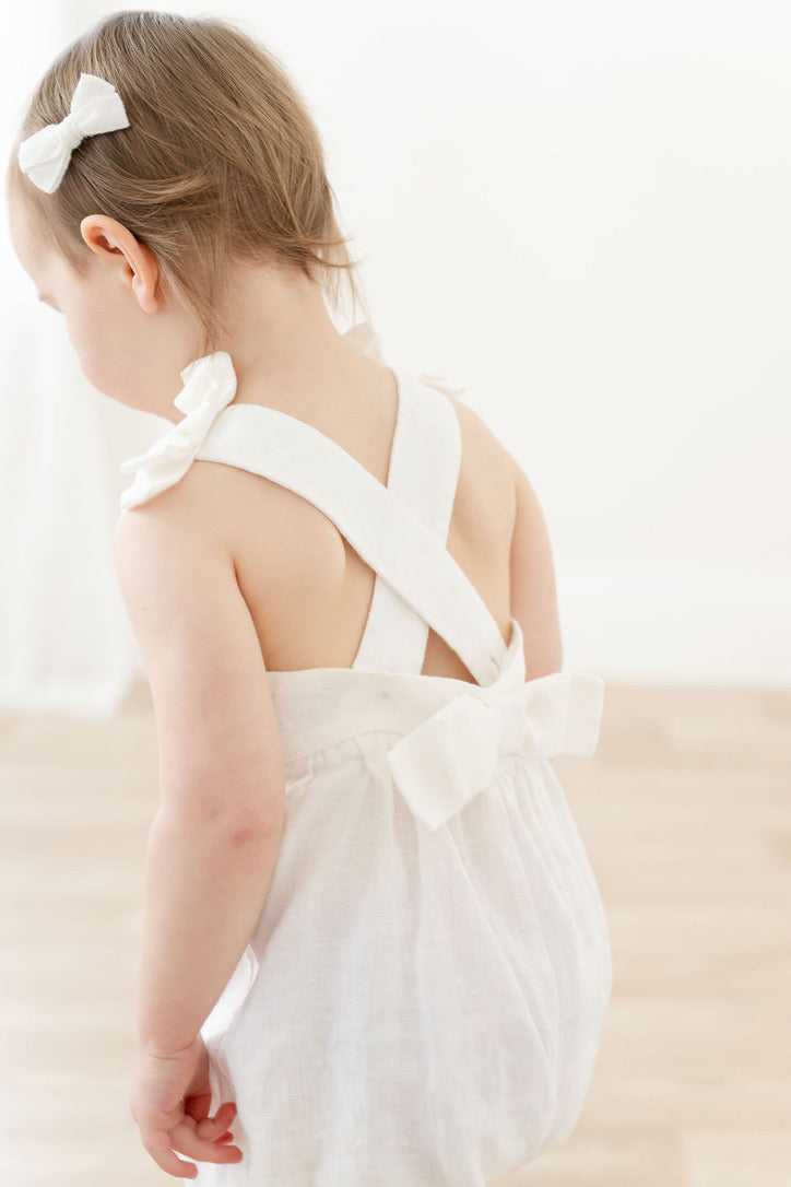 Emerson Romper in Linen