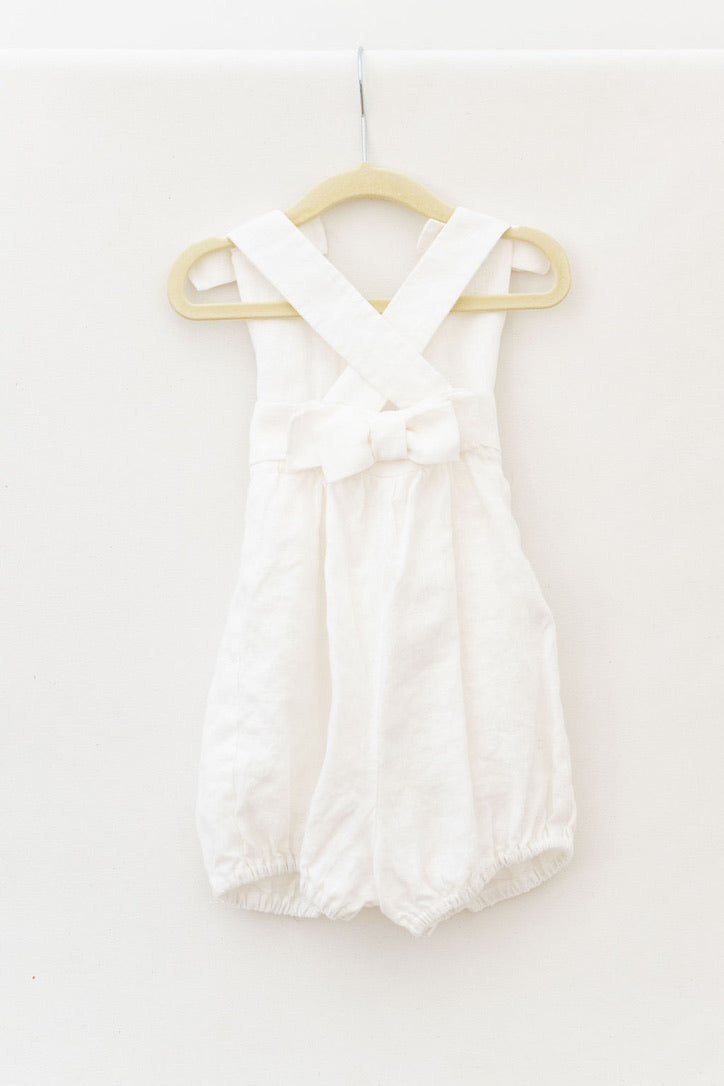 Emerson Romper in Linen
